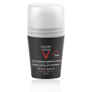 Vichy Homme Deodorante anti-Traspirante 72 H Roll-On