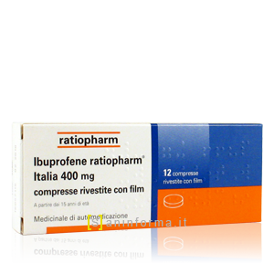 Ibuprofene Rat. compresse mg.400 