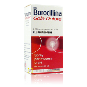 Neo Borocillina Gola-Dolore 0,25% spray