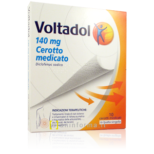 Voltadol 140 mg Cerotto Medicato Diclofenac Sodico
