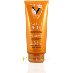 Vichy Ideal Soleil SPF50+ Latte Idratante Viso-Corpo