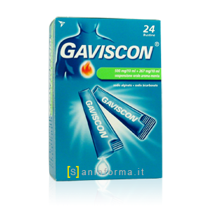 Gaviscon bustine gusto menta 