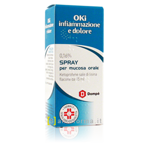 Oki Infiammazione e dolore spray orale