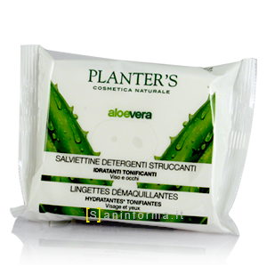 Planter's Salviettine Detergenti Struccanti all'Aloe Vera