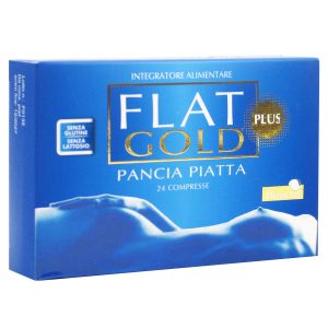 931672125 Flatgold Plus Pancia Piatta Integratore Alimentare 24 compresse