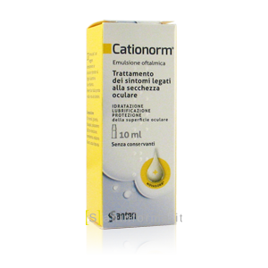 Cationorm Emulsione Oftalmica Collirio