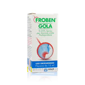 Froben Gola Nebulizzatore 0,25% Spray ml15