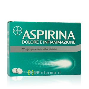 Aspirina DOL/INF.mg.500 - 20 CPR RIV