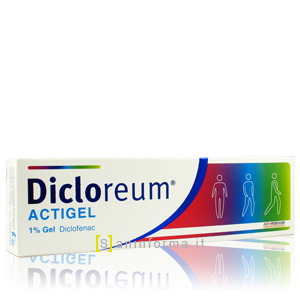 Dicloreum Actigel gel 1% 