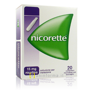 Nicorette 15 mg Soluzione per Inalazione