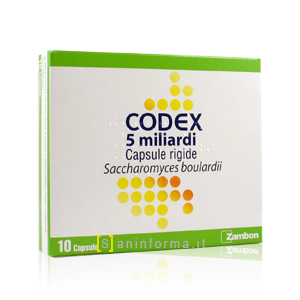 Codex 5 miliardi capsule 250 mg