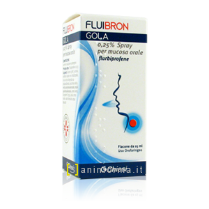 Fluibron Gola 0,25% Spray per Mucosa Orale