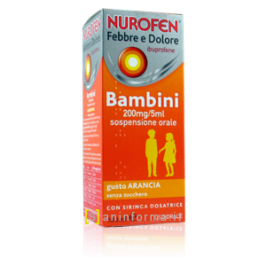 Nurofen Febbre e Dolore Bambini 200mg/5ml Sospensione Orale