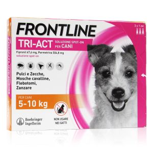 Frontline Tri-Act Spot On Cani Kg 5-10