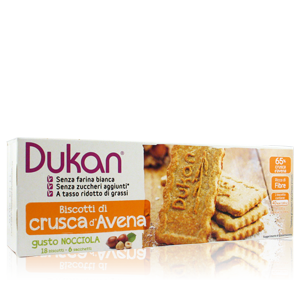 Dukan Biscotti di Crusca d'Avena Gusto Nocciola