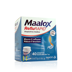 Maalox Reflurapid Compresse