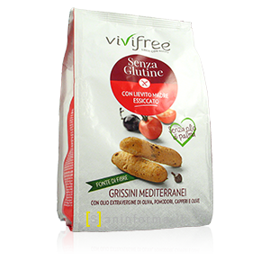 Vivifree Grissini Mediterranei Senza Glutine