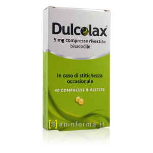 Dulcolax 5 mg Compresse Rivestite
