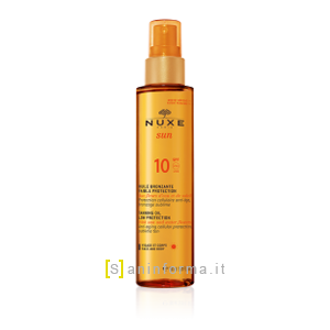 Nuxe Sun Huile Bronzante Viso-Corpo SPF10