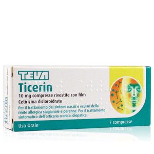 Teva Ticerin 10 mg Compresse Rivestite