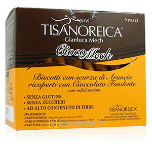 Tisanoreica Choco Mech Biscotti Arancia-Cioccolato