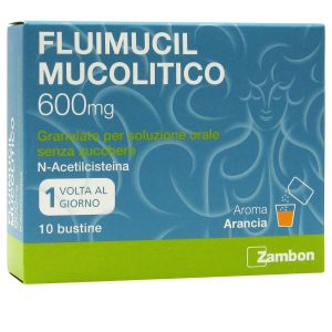 Fluimucil Mucolitico 600 mg Granulato Senza Zucchero
