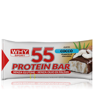Why Sport 55 Protein Bar Gusto Cocco-Cioccolato