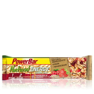 Power Bar Natural Energy Cereal Gusto Fragola-Mirtillo