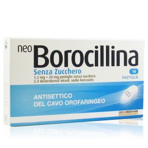 Neo Borocillina Pastiglie Senza Zucchero