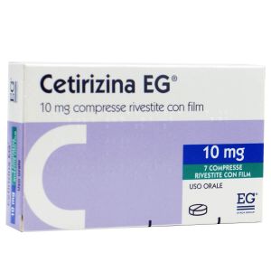 Cetirizina Eg 10 Mg Compresse Rivestite
