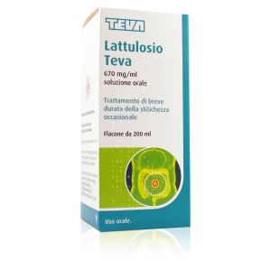 Lattulosio Teva 670 mg/ml Soluzione Orale
