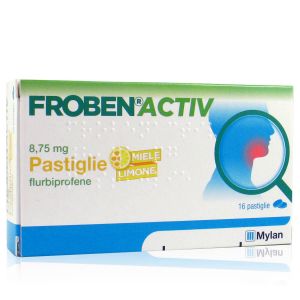 Froben Activ 8,75 mg Pastiglie Miele e Limone