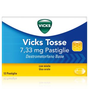 Vicks Tosse Sedativo Pastiglie aroma miele Tosse Secca