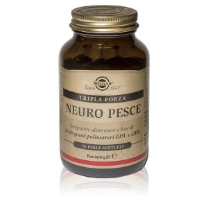 Solgar Neuro Pesce | Omega 3, Olio di Pesce, Colesterolo | Saninforma