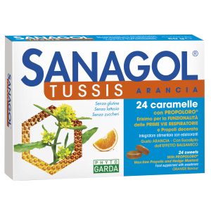 903152229 Named Sanagol Tussis Arancia 24 caramelle