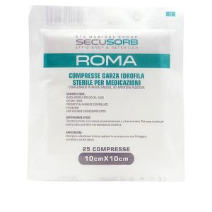 Garza Roma 12/8 Sterile 10X10 cm