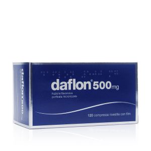 Daflon 500mg Compresse Rivestite 120 Compresse minsan. 023356076