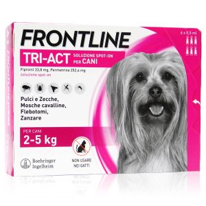 Frontline Tri-Act Spot-On Cani Kg 2-5 Maxi