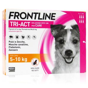 Frontline Tri-Act Spot-On Cani Kg 5-10 Maxi