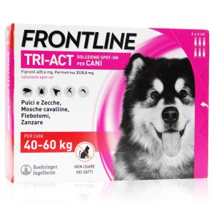 Frontline Tri-Act  Spot-On Cani Kg 40-60