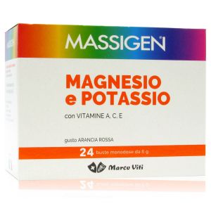 Massigen Magnesio e Potassio Vitamina A, C, E 