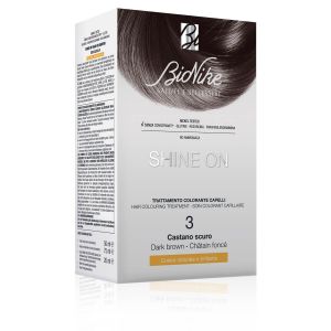 BioNike Shine On Trattamento Colorante Capelli 3 Castano Scuro