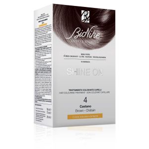 BioNike Shine On Trattamento Colorante Capelli 4 Castano