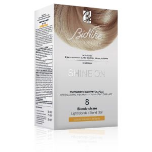 BioNike Shine On Trattamento Colorante Capelli 8 Biondo Chiaro