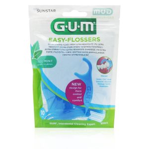 Gum Easy-Flossers Forcelle Interdentali Gusto Menta
