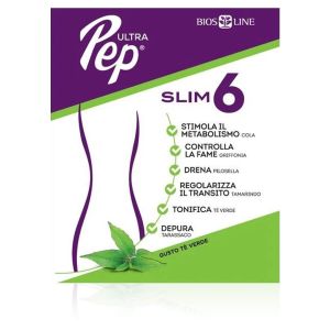 Ultra Pep Slim 6 Stick Gusto Te’ Verde