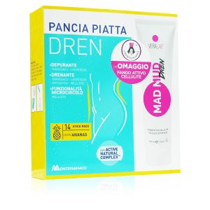 Pancia Piatta Dren Ananas + Omaggio VeraLab Mad Mud Dren