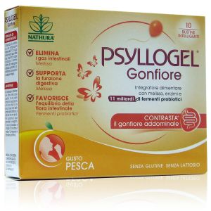 Psyllogel Gonfiore Gusto Pesca 