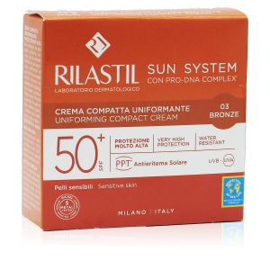 Rilastil Sun System Crema Compatta Uniformante Bronze SPF 50+