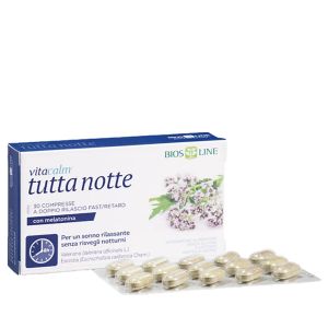 Biosline Vitacalm Tutta Notte Con Melatonina